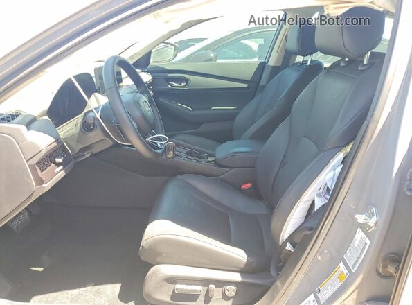 1HGCY2F68SA004597 2025 HONDA ACCORD Gray წინა სალონის ხედი