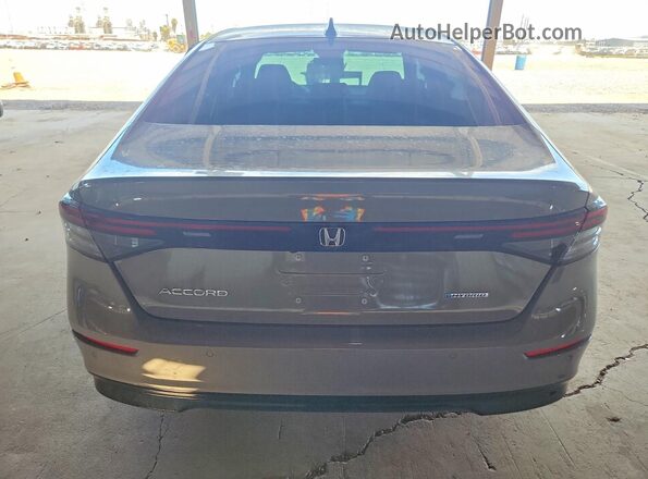 1HGCY2F68SA061544 2025 HONDA ACCORD Gray Rear view