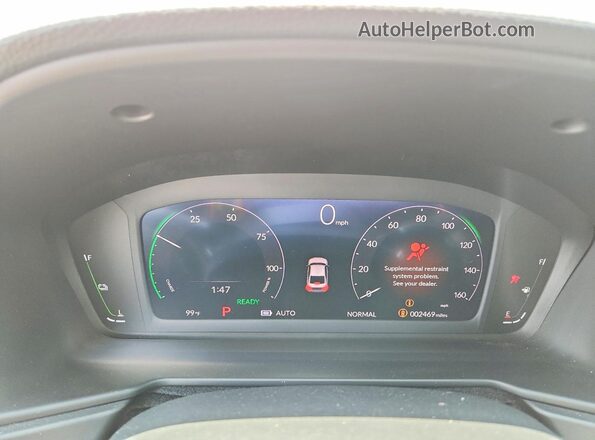 1HGCY2F68SA064766 2025 HONDA ACCORD Серебряный Вид щитка приборов