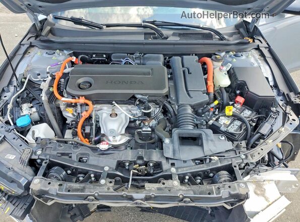 1HGCY2F69PA019004 2023 HONDA ACCORD Gray Սալոնի հետևի տեսք