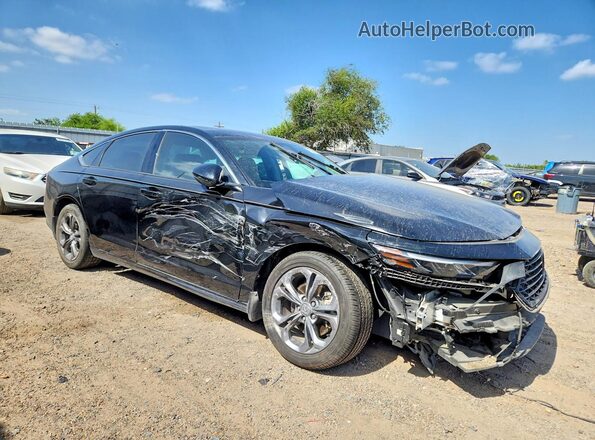 1HGCY2F69PA066226 2023 HONDA ACCORD Black Front right