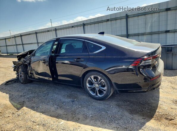 1HGCY2F69PA066226 2023 HONDA ACCORD Black Rear left