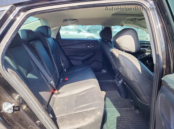 1HGCY2F69PA066226 2023 HONDA ACCORD Black Rear seats view