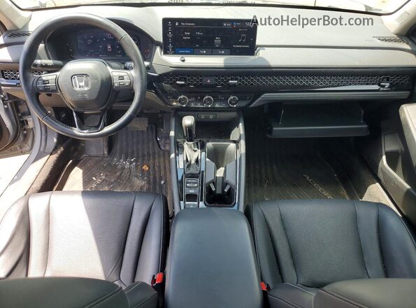 1HGCY2F69RA022195 2024 HONDA ACCORD Silver Dashboard view