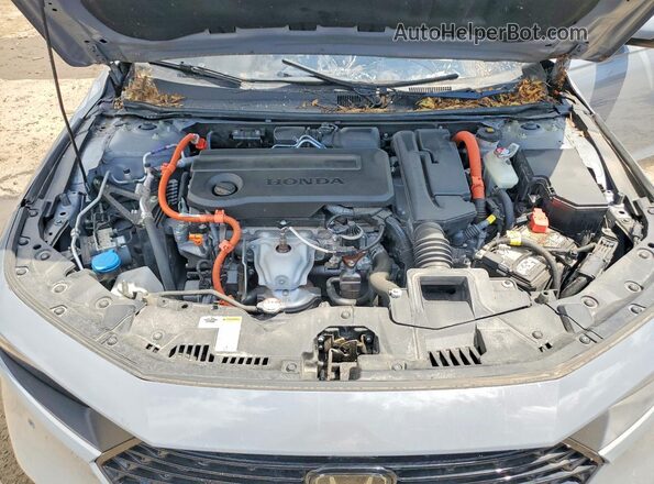 1HGCY2F69RA022195 2024 HONDA ACCORD Silver Rear interior view