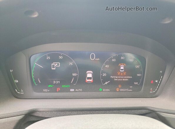 1HGCY2F69RA085927 2024 HONDA ACCORD Blue Սարքավորումների վահանակի տեսք