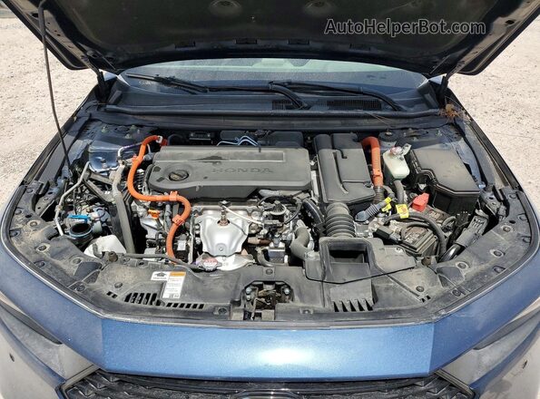 1HGCY2F69RA085927 2024 HONDA ACCORD Blue Շարժիչի բաժամունքի տեսք
