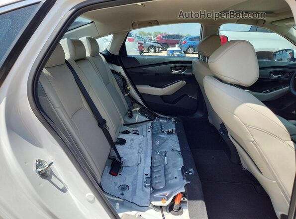 1HGCY2F69SA054926 2025 HONDA ACCORD White Հետևի նստատեղերի տեսք