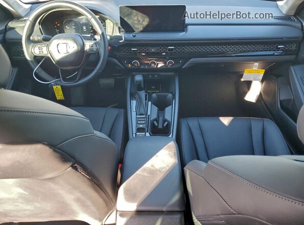 1HGCY2F69SA059897 2025 HONDA ACCORD Gray Вид панелі приладів