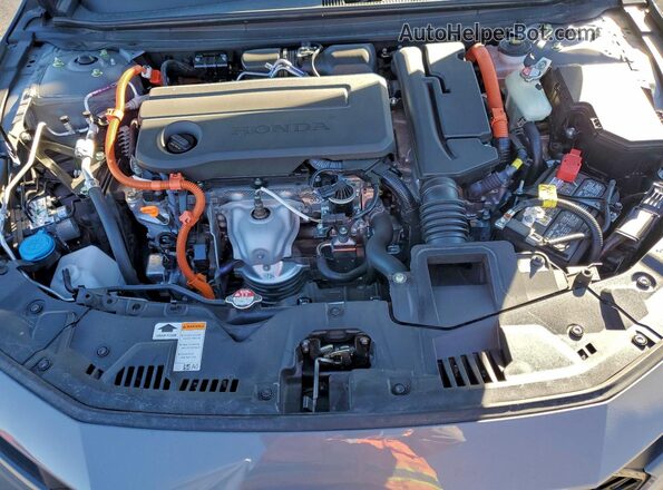 1HGCY2F69SA059897 2025 HONDA ACCORD Gray Вид задньої частини салону