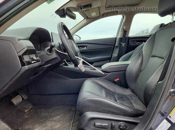 1HGCY2F6XPA001014 2023 HONDA ACCORD Gray Սալոնի դիմացի տեսք
