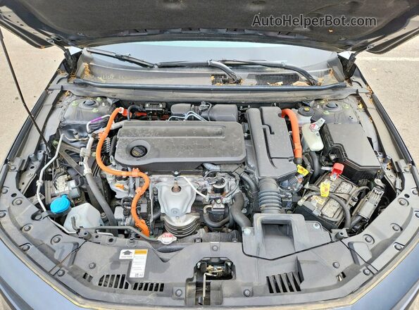 1HGCY2F6XPA001014 2023 HONDA ACCORD Gray Սալոնի հետևի տեսք