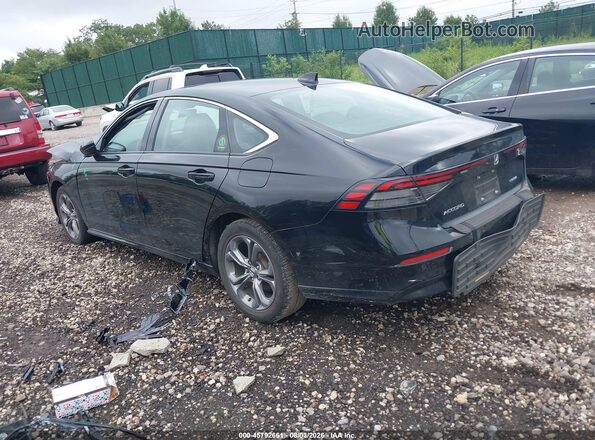 1HGCY2F6XPA040444 2023 HONDA ACCORD Black Rear left