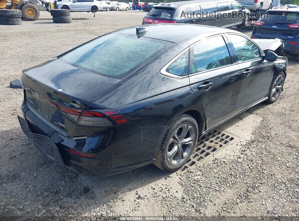 1HGCY2F6XPA040444 2023 HONDA ACCORD Black Rear right