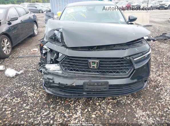 1HGCY2F6XPA040444 2023 HONDA ACCORD Black Front view