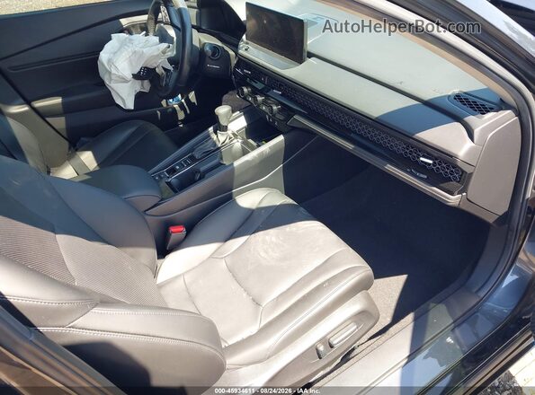 1HGCY2F6XSA032479 2025 HONDA ACCORD Gray Вид салону спереду