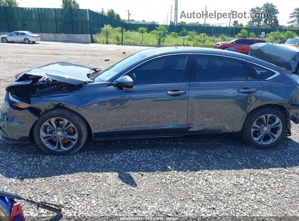 1HGCY2F6XSA032479 2025 HONDA ACCORD Gray Вид задньої частини салону