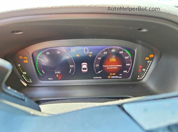 1HGCY2F6XSA035186 2025 HONDA ACCORD Blue Սարքավորումների վահանակի տեսք