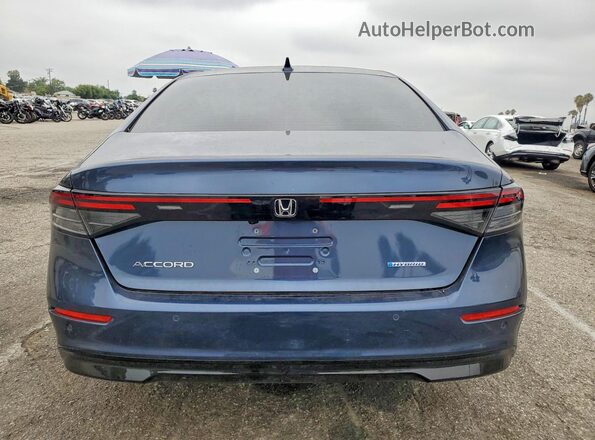 1HGCY2F6XSA035186 2025 HONDA ACCORD Blue Հետևի տեսք