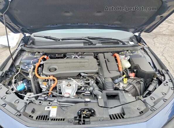 1HGCY2F6XSA035186 2025 HONDA ACCORD Blue Սալոնի հետևի տեսք