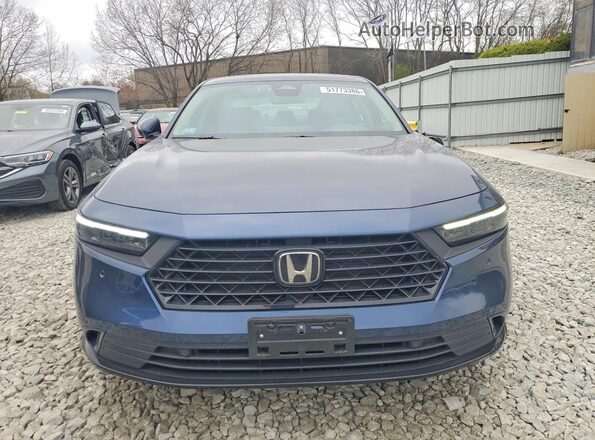 1HGCY2F6XSA048004 2025 HONDA ACCORD Blue Դիմացի տեսք