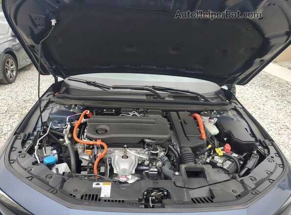 1HGCY2F6XSA048004 2025 HONDA ACCORD Blue Սալոնի հետևի տեսք