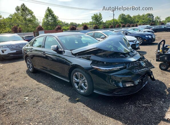 1HGCY2F6XSA063022 2025 HONDA ACCORD Black Delantero derecho