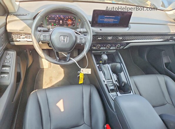 1HGCY2F6XSA063022 2025 HONDA ACCORD Black Vista del salpicadero
