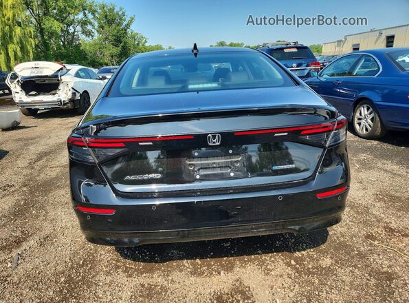 1HGCY2F6XSA063022 2025 HONDA ACCORD Black Vista trasera