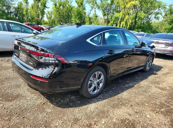 1HGCY2F6XSA063022 2025 HONDA ACCORD Black Trasero derecho