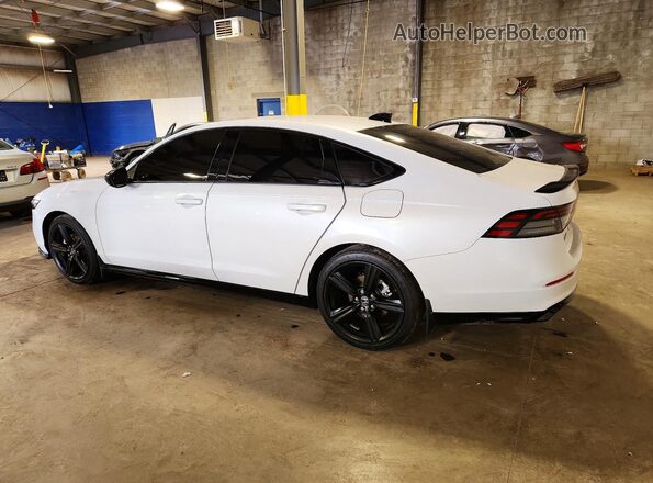 1HGCY2F70SA096040 2025 HONDA ACCORD White Trasero izquierdo