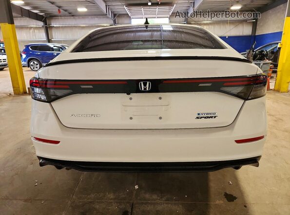 1HGCY2F70SA096040 2025 HONDA ACCORD White Vista trasera