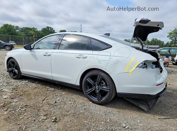 1HGCY2F71PA031866 2023 HONDA ACCORD White Trasero izquierdo
