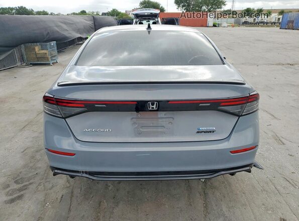 1HGCY2F71PA046464 2023 HONDA ACCORD Серый Вид сзади