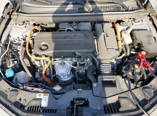 1HGCY2F71PA046464 2023 HONDA ACCORD Серый Вид задней части салона