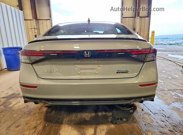 1HGCY2F71RA040781 2024 HONDA ACCORD Gray უკანა ხედი