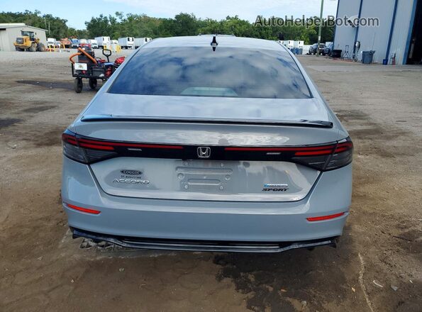 1HGCY2F71RA064613 2024 HONDA ACCORD Gray Rear view