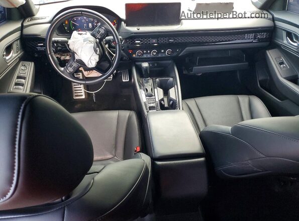 1HGCY2F71RA064613 2024 HONDA ACCORD Gray Dashboard view