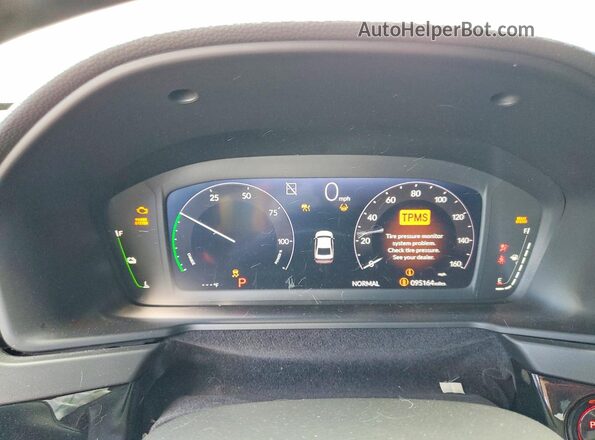 1HGCY2F71RA064613 2024 HONDA ACCORD Gray Instrument cluster view