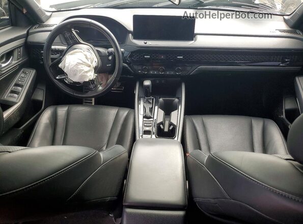 1HGCY2F71RA091844 2024 HONDA ACCORD Black Առջևի վահանակի տեսք