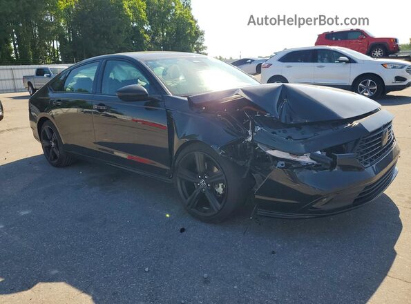1HGCY2F71SA007981 2025 HONDA ACCORD Black Delantero derecho