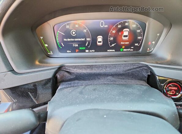 1HGCY2F71SA021377 2025 HONDA ACCORD Red Widok zestawu wskaźników