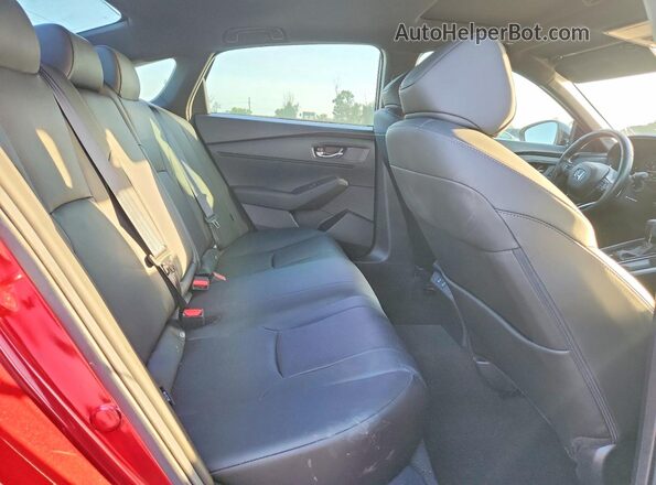1HGCY2F71SA021377 2025 HONDA ACCORD Red Widok tylnych siedzeń