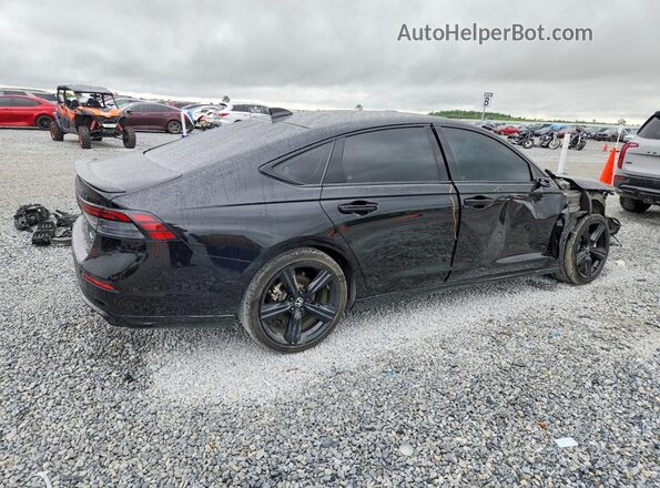 1HGCY2F72RA033791 2024 HONDA ACCORD Black Tył prawy