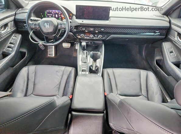 1HGCY2F72RA033791 2024 HONDA ACCORD Black Widok deski rozdzielczej