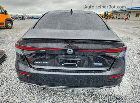 1HGCY2F72RA033791 2024 HONDA ACCORD Black Widok z tyłu