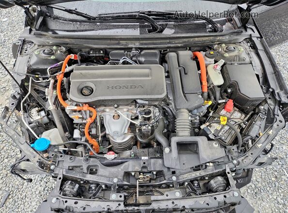 1HGCY2F72RA033791 2024 HONDA ACCORD Black Widok wnętrza z tyłu