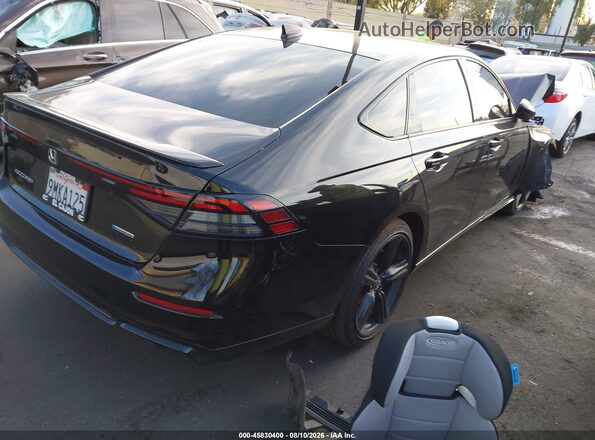 1HGCY2F72RA062501 2024 HONDA ACCORD Black უკანა მარჯვენა