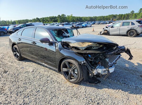 1HGCY2F72SA079448 2025 HONDA ACCORD Black Delantero derecho