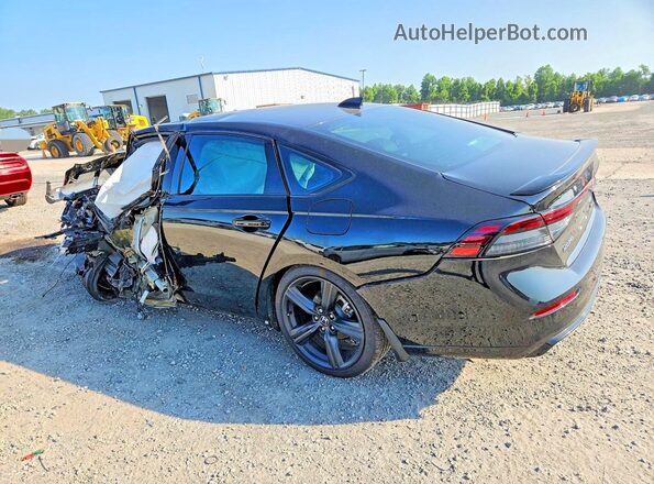 1HGCY2F72SA079448 2025 HONDA ACCORD Black Trasero izquierdo